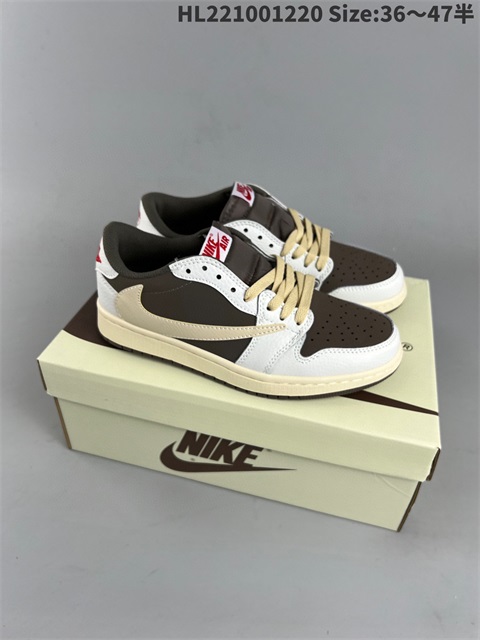 men air jordan 1 shoes 2023-1-2-077